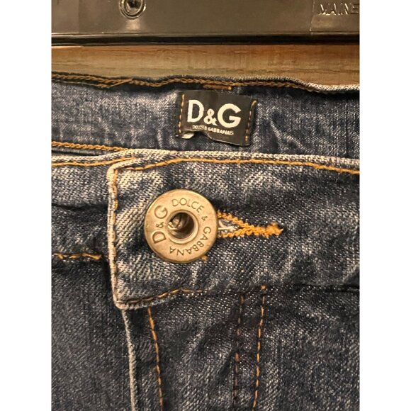 DOLCE & GABBANA DENIM PENCIL SKIRT SIZE 26 - Picture 3 of 13